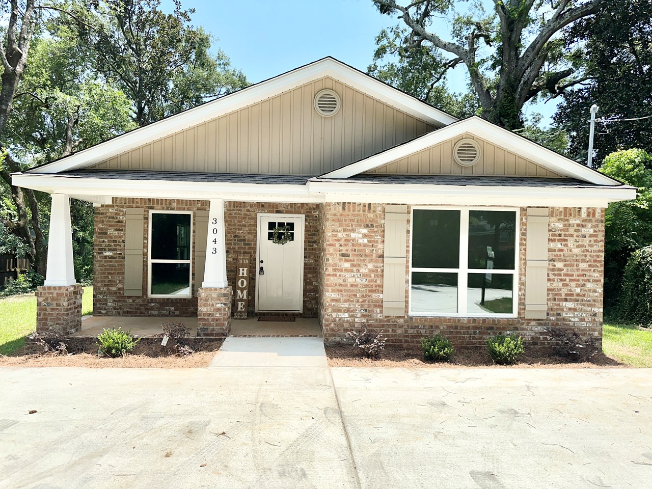 front of home